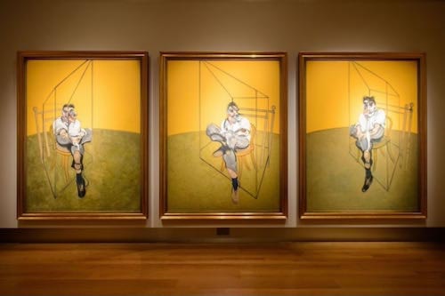 The famous grotesque paintings of Francis Bacon...